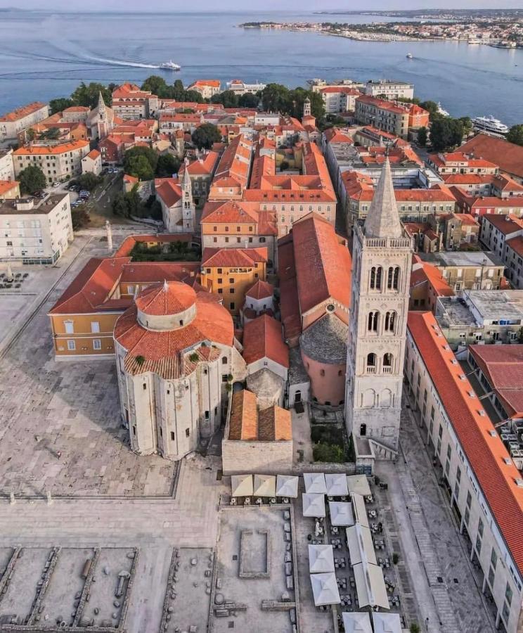Rhapsody In Green - Luxury Villa In Zadar Crno Ngoại thất bức ảnh